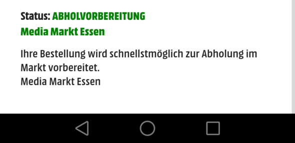 Wie Lange Bis Media Markt Ware Abholbereit Dauer Status