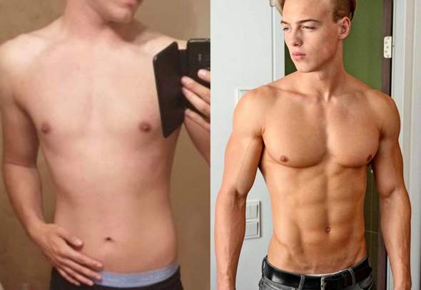 Wie Lange Braucht Man Um So Einen Body Wie Im Rechten Bild Zu Kriegen Sport Ernahrung Sport Und Fitness