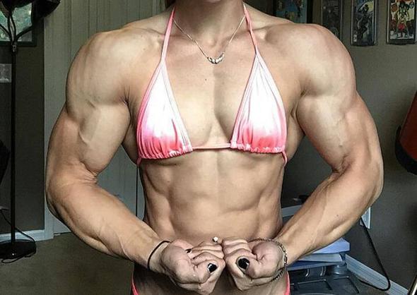 Dani Reardon - (Frauen, Muskeln, Bodybuilding)