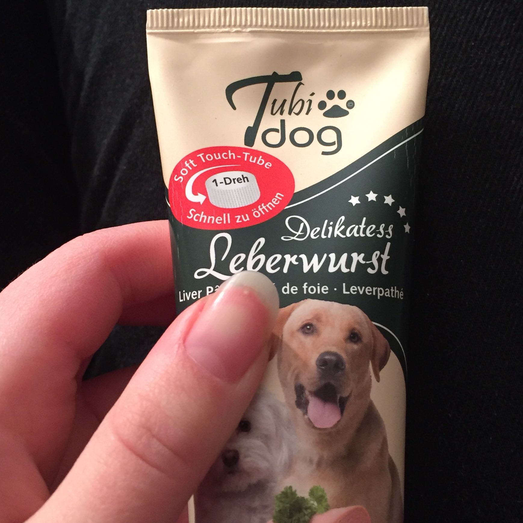 Wie lange darf man diese Tube noch benutzen? (Hund