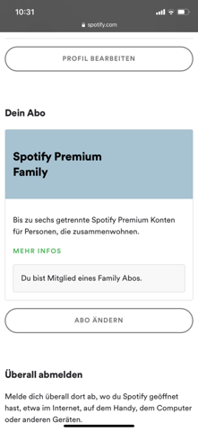 Wie lange hab ich Spotify Premium?