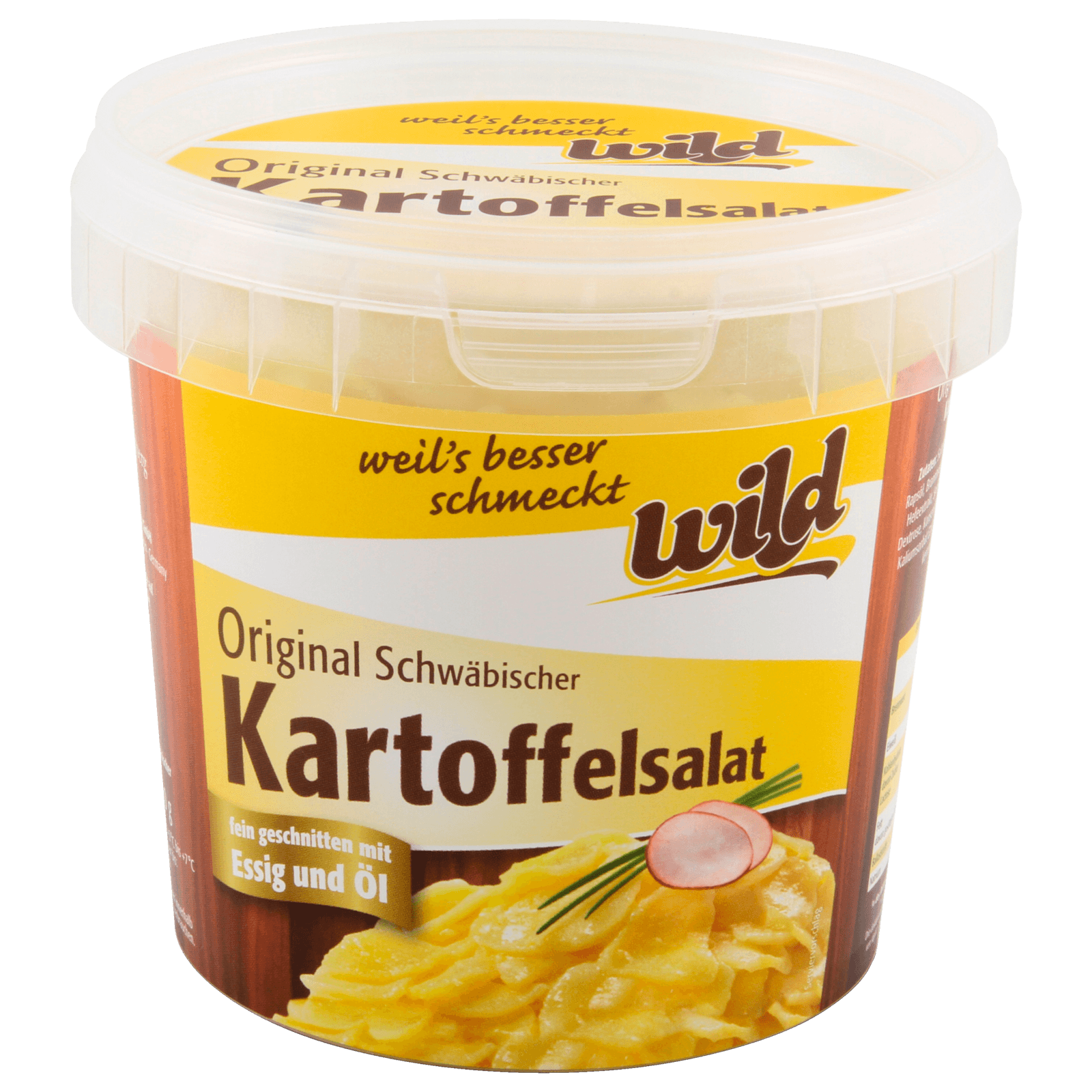 Wie lange ist Kartoffelsalat im Kühlschrank geöffnet haltbar? (Haushalt