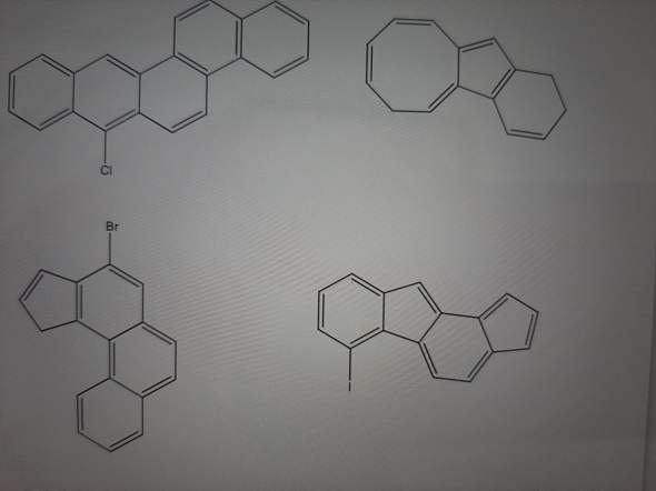 Wie lauten die folgenden Verbindungen nach IUPAC?
