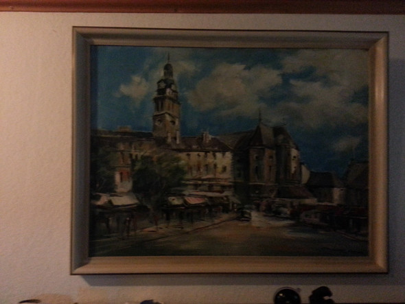 Ölgemälde ewentuell aus Paris - (Ölgemälde, kunstmaler)