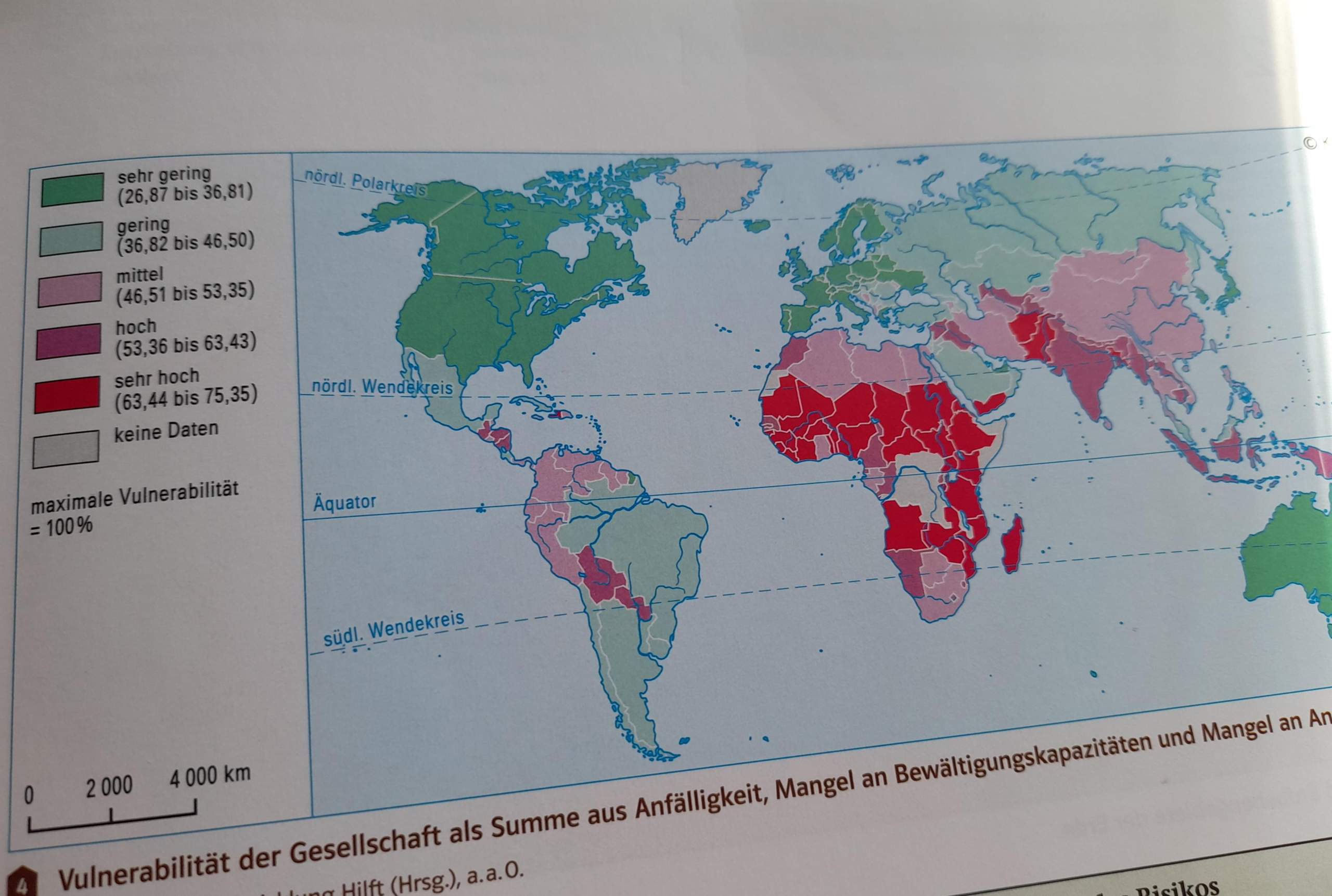 Wie liest man bei diesen Karten den Maßstab ab? (Schule, Mathematik