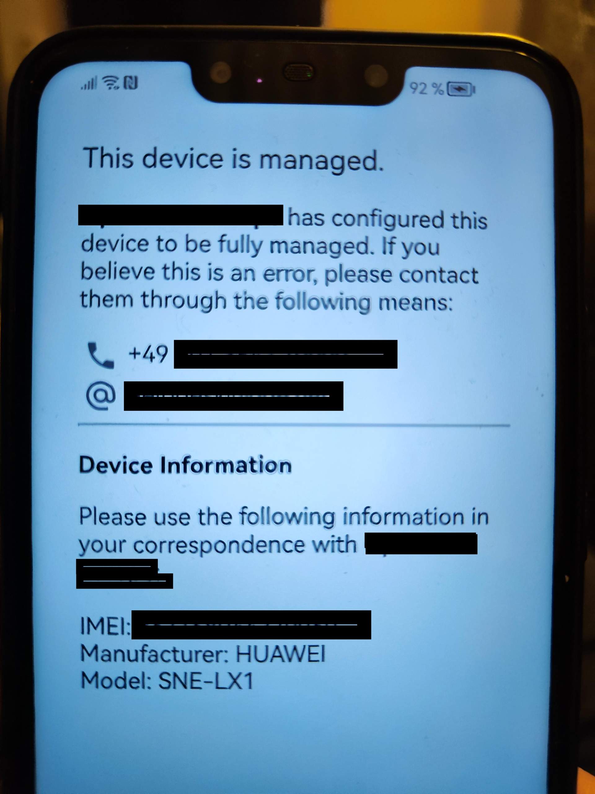 Wie lösche ich das Arbeitsprofil von meinem Handy? (Samsung, Huawei)