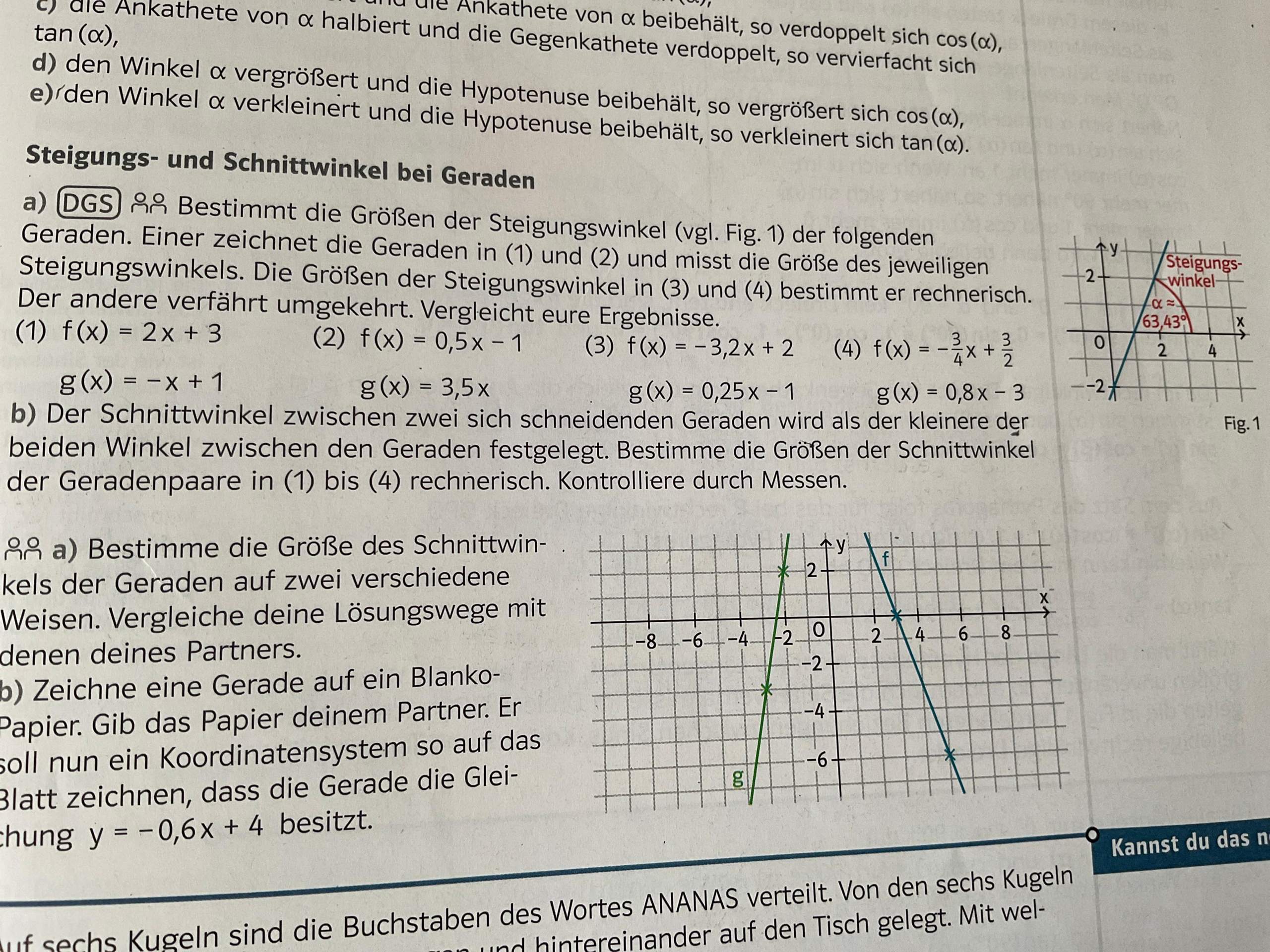 Wie löse ich die beiden Aufgaben? (Schule, Funktion, rechnen)