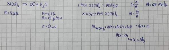 Wie löse ich diese Chemie Übung?