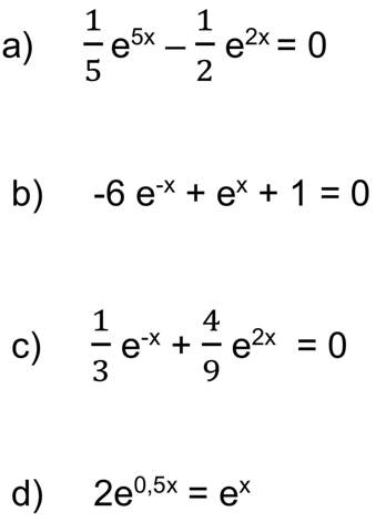 Wie löse ich diese Gleichungen?