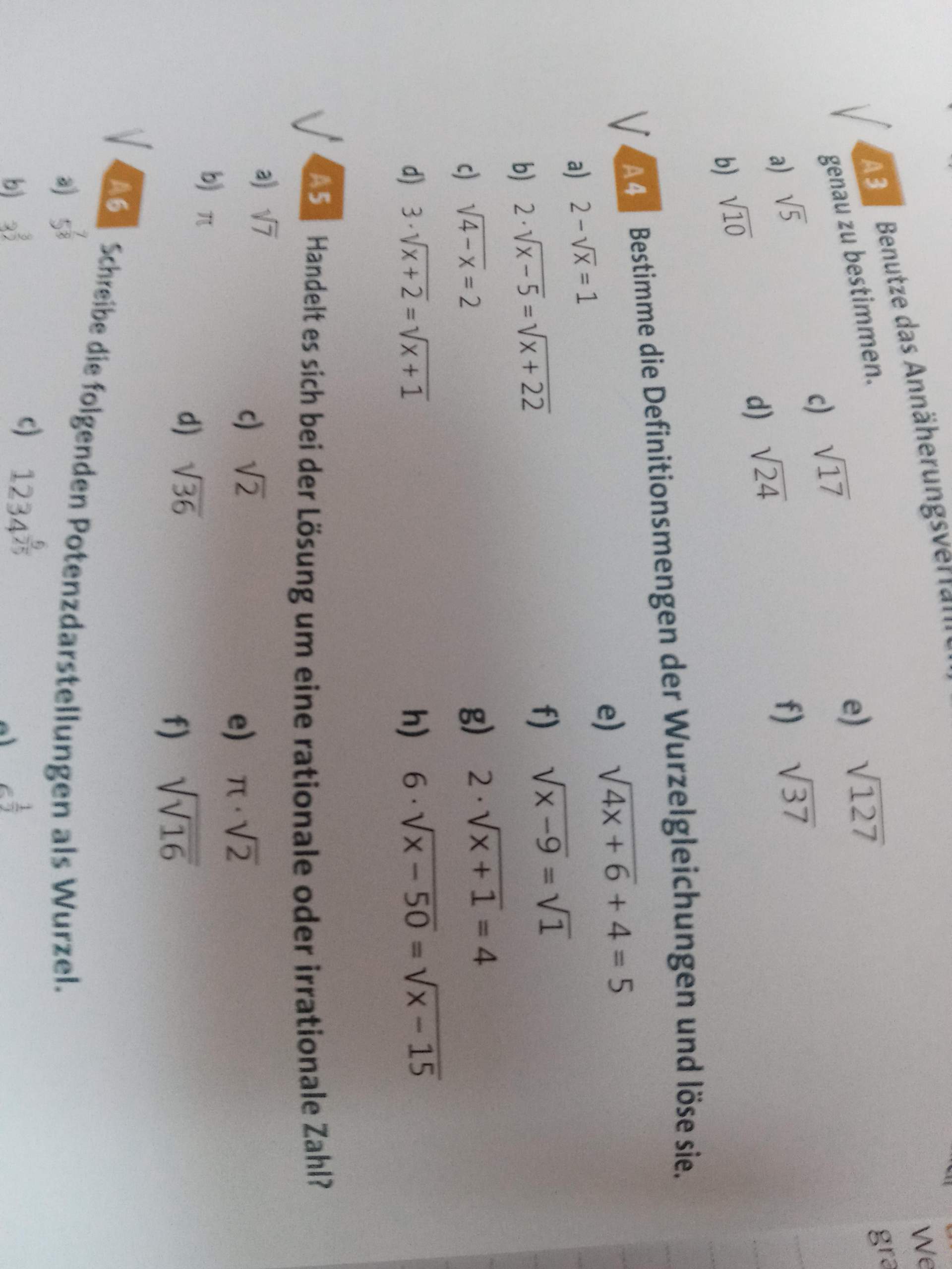 Wie löst man Wurzelgleichungen? (rechnen, Gleichungen, Wurzel)