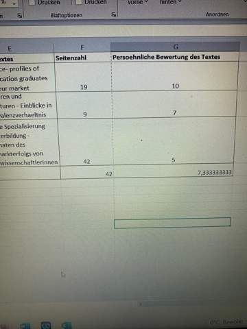 Wie mache ich die gepunktete Linie weg bei Excel?