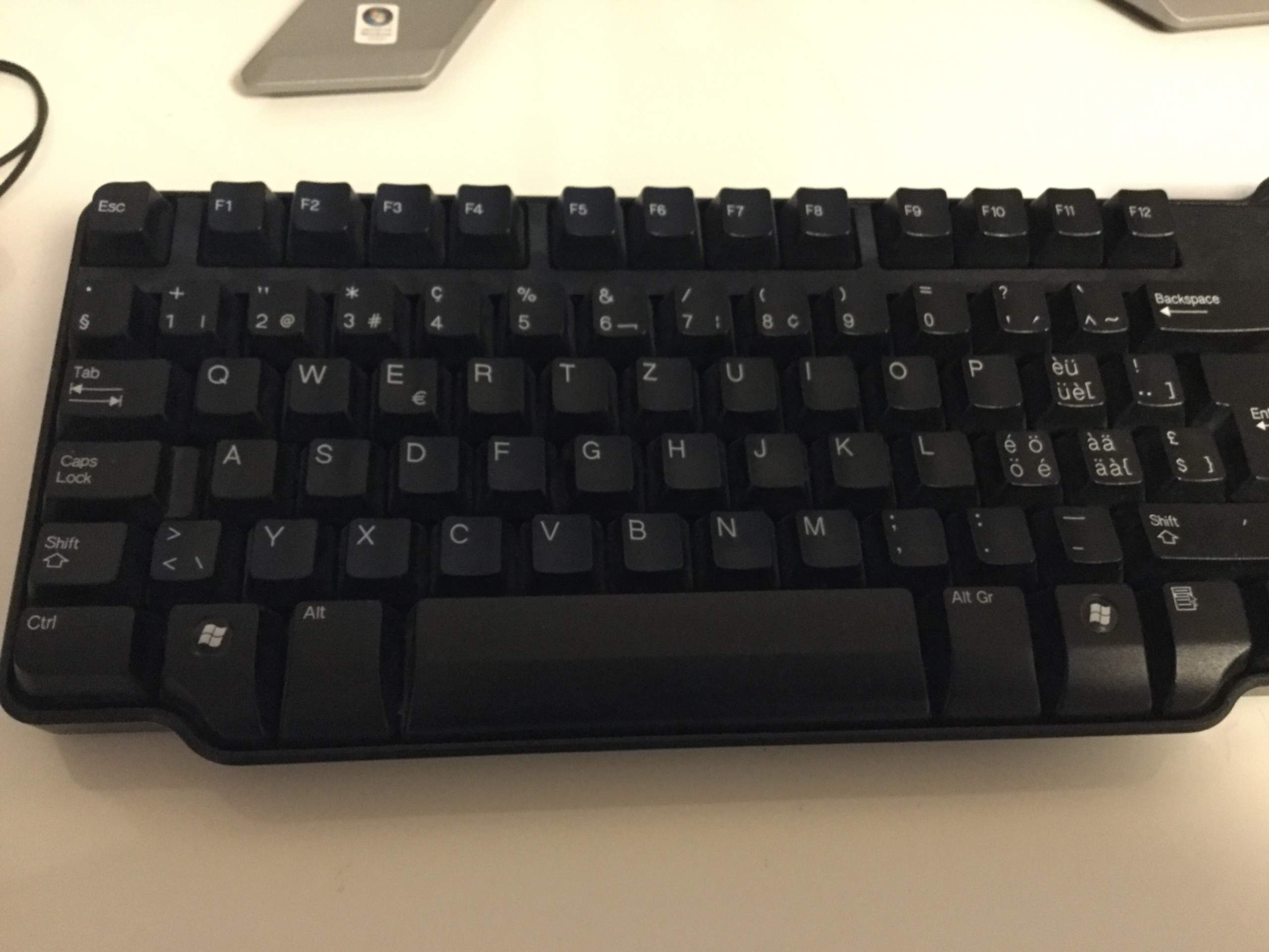 Wie mache ich hier das at Zeichen? (Computer, Tastatur)