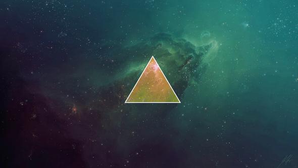 Dreieck mit anderer Farbe. - (Bilder, Bearbeitung, Hintergrund)