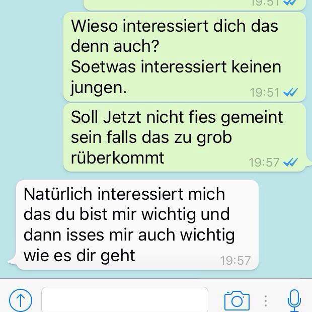 Steht Er Auf Mich Oder Bilde Ich Mir Das Ein Wie Merk ich das er auf mich steht(Whatsapp)? (Schule, Liebe, Handy)