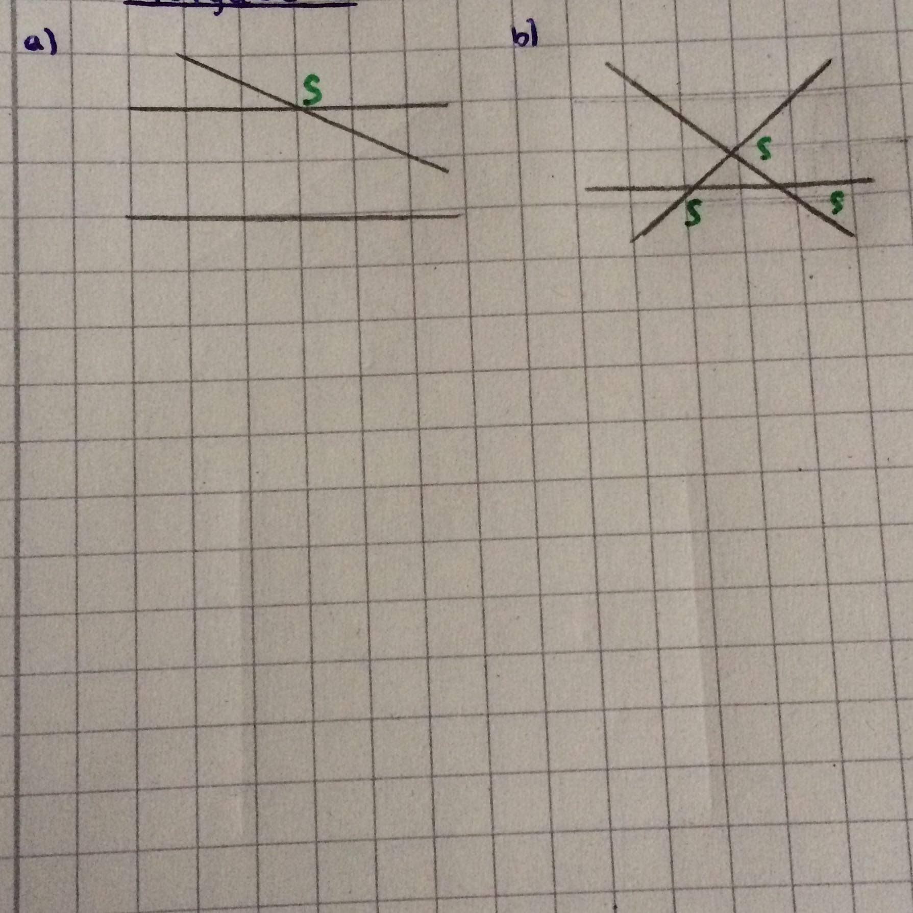 Wie Muss Man Diese Geraden Zeichnen Geometrie Schule Mathe Mathematik
