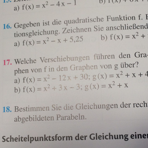 Nr. 17 - (Mathe, Mathematik, Funktion)