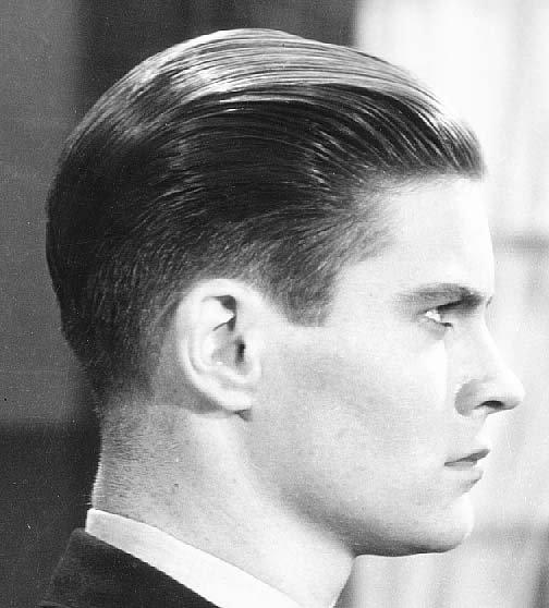 wie nennt man den männlichen haarschnitt der 30er jahre siehe bilder
