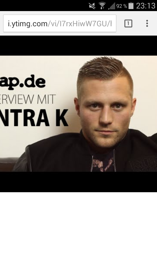 Wie nennt man diese Frisur die Kontra K hat? (Harre)