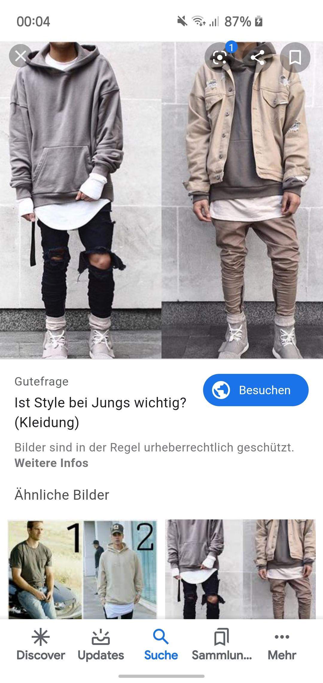 Wie nennt man Anziehsachen?