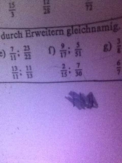 Wie rechnet man Brüche mit einem Semikolon aus? (Schule, Internet