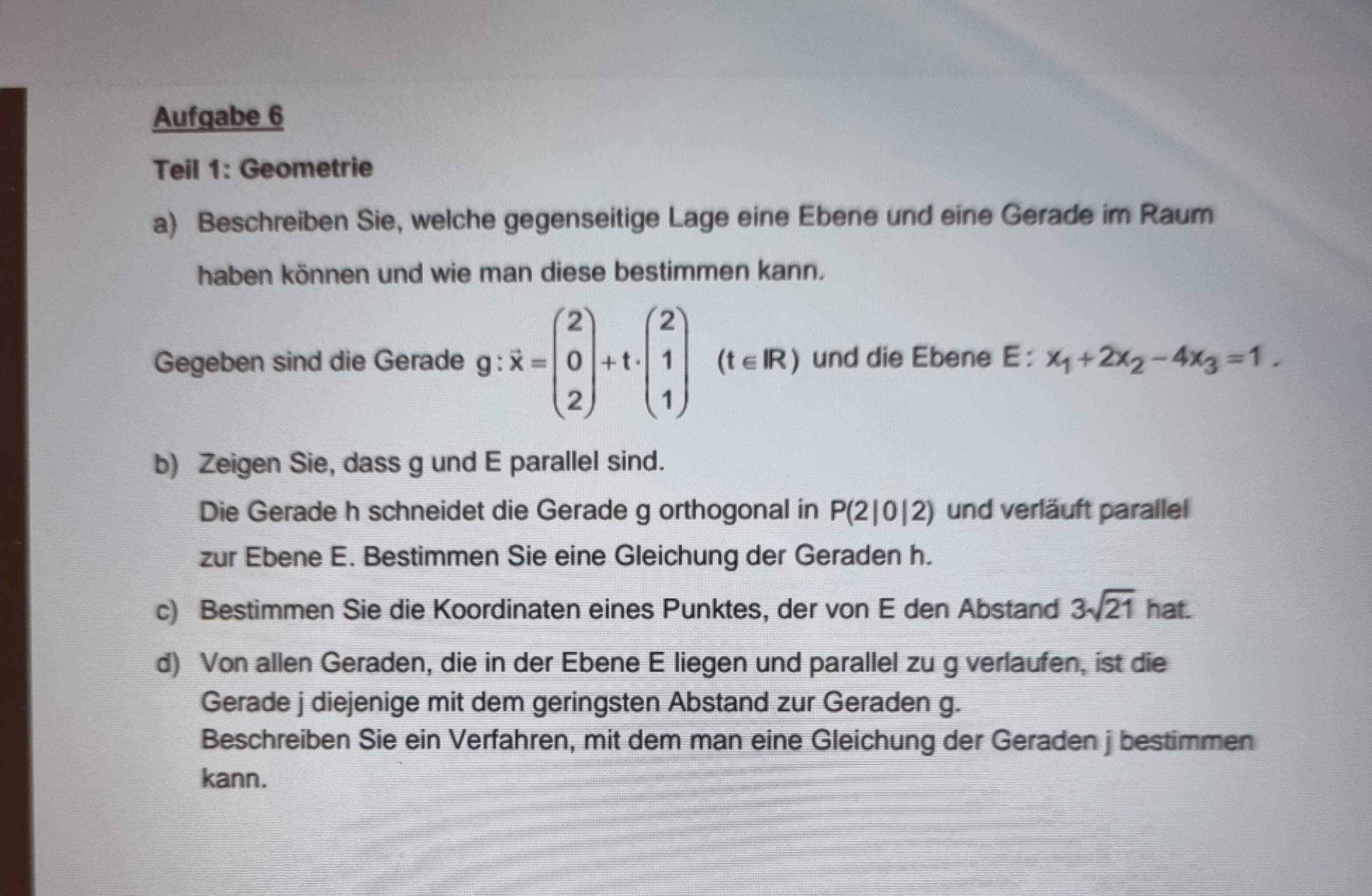 Wie rechnet man die c)? (Mathe, Mathematik)