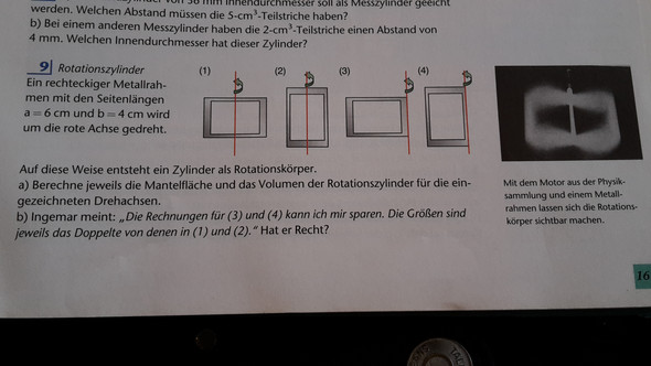 Foto von der Aufgabe - (Mathe, Rechnen, Form)