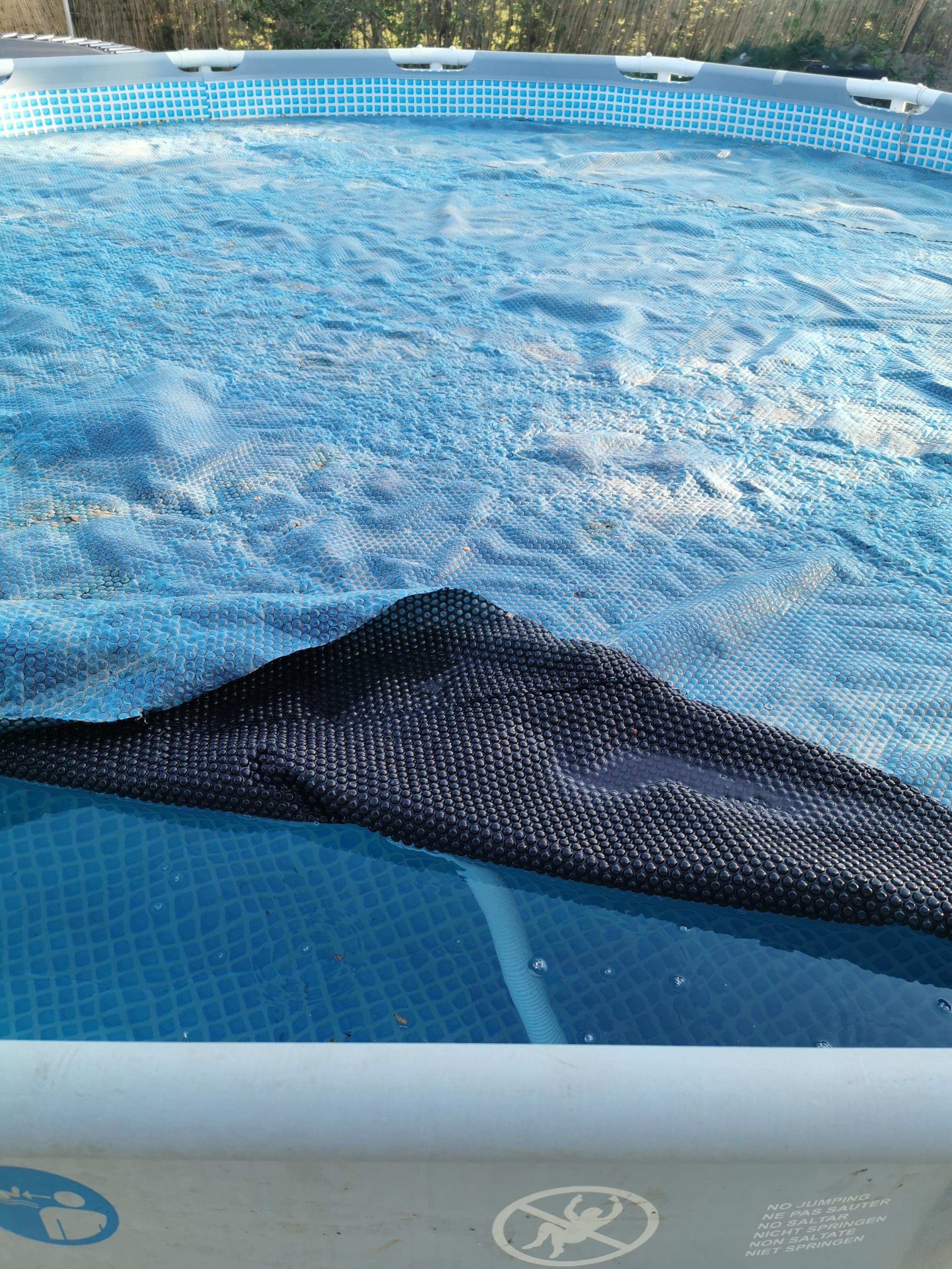 wie rum gehort diese pool abdeckung physik wasser garten