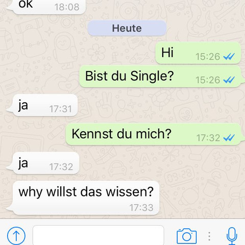 Single frauen über whatsapp