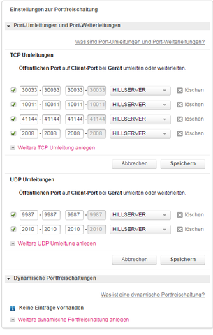 Port Umleitung/Weiterleitung - (Technik, Router, Speedport)
