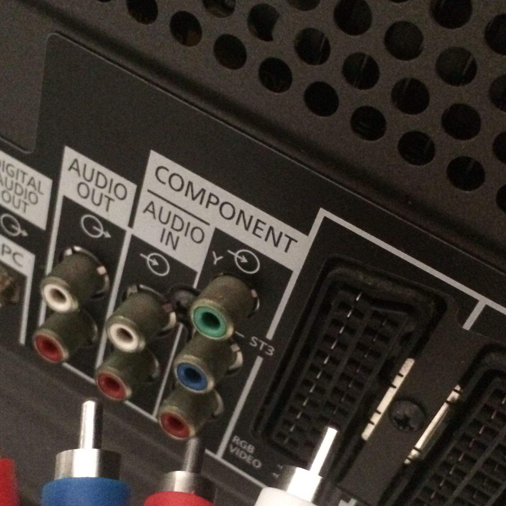 Wie schließe ich diese Kabel an meinen Fernseher an? (Elektronik, PlayStation, PlayStation 2)