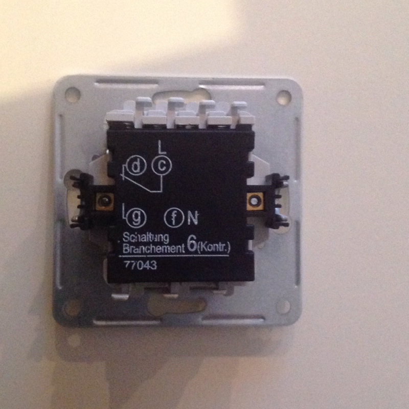 Wie schließe ich einen Kontroll Wechselschalter an (Technik, Elektrik