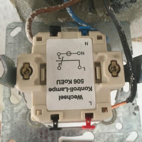 Wie schließe ich einen Kontrollschalter an? (Haus, Strom, Elektrik)