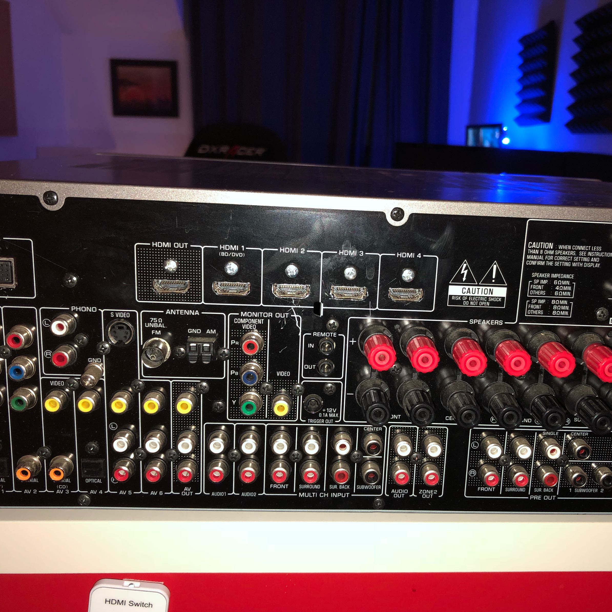 Wie schließe ich meine soundbar mit integriertem Subwoofer an meinen Av Receiver an? (Technik ...