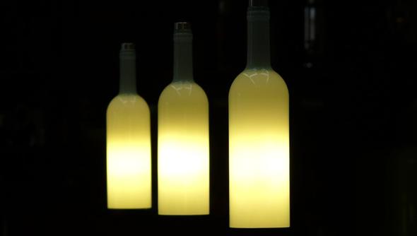 Flaschen Lampe - (Freizeit, Ideen, Licht)