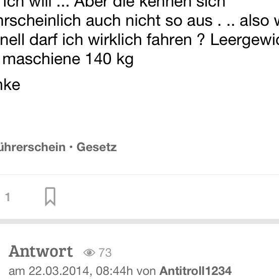 Wie schnell darf man fahren (A1)? (Gesetz, Führerschein, Motorrad) Wie schnell darf man fahren (A1)? (Gesetz, Führerschein, Motorrad)