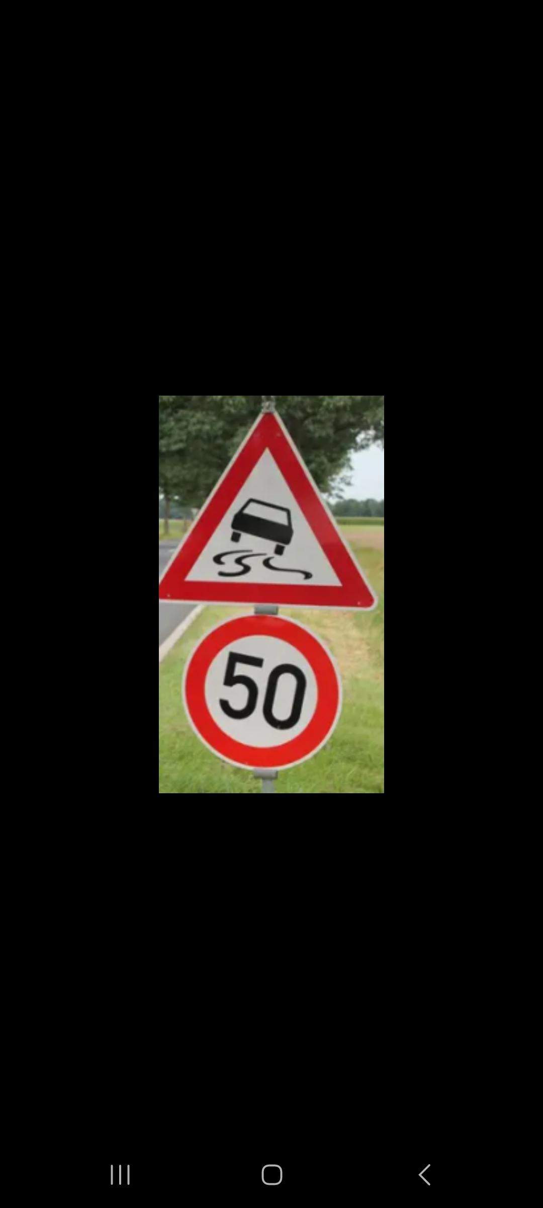 Wie schnell darf man hier fahren? (Autofahren, Führerscheinklasse B)