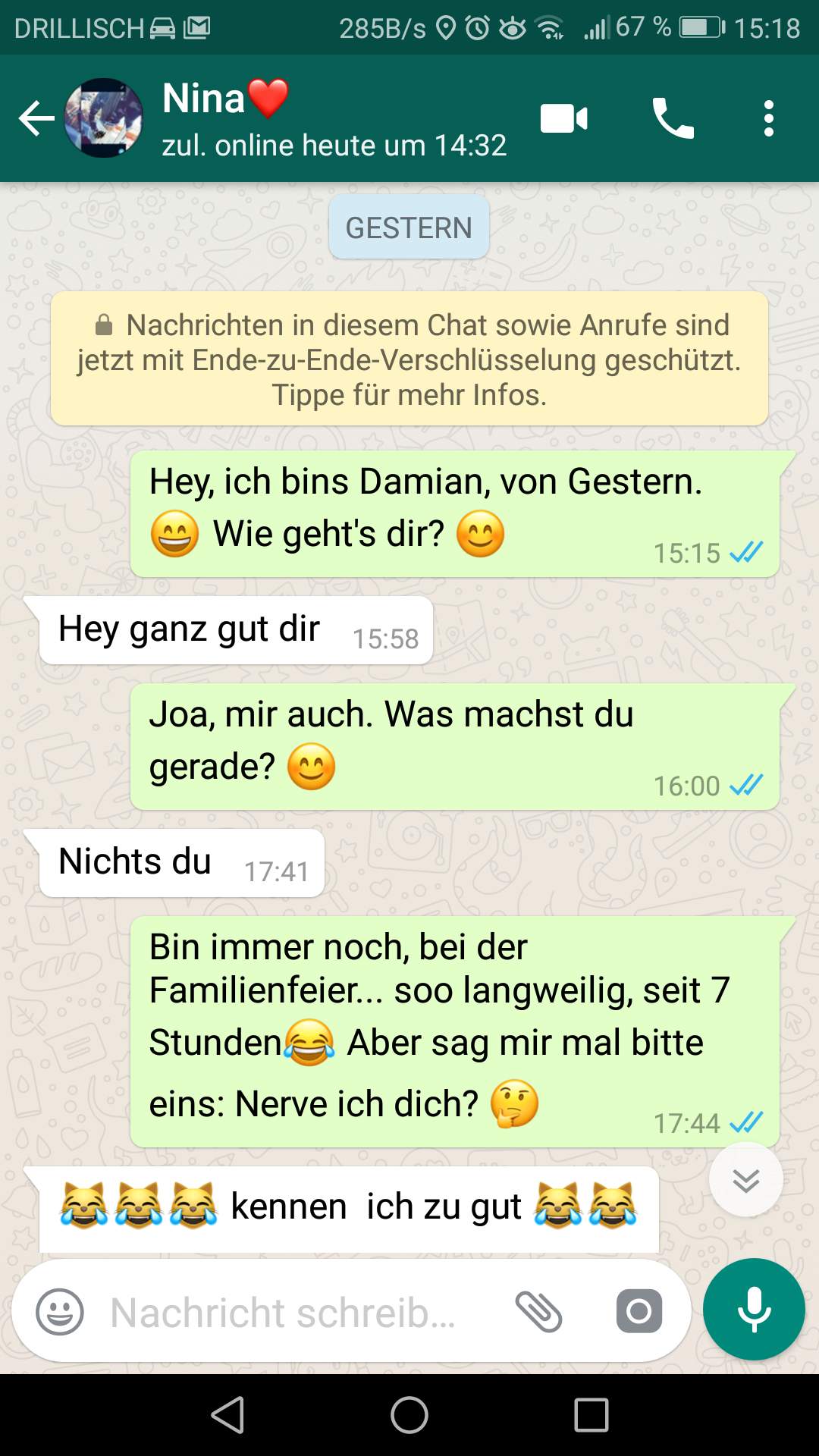 Whatsapp liebeskummer status WhatsApp Sprüche