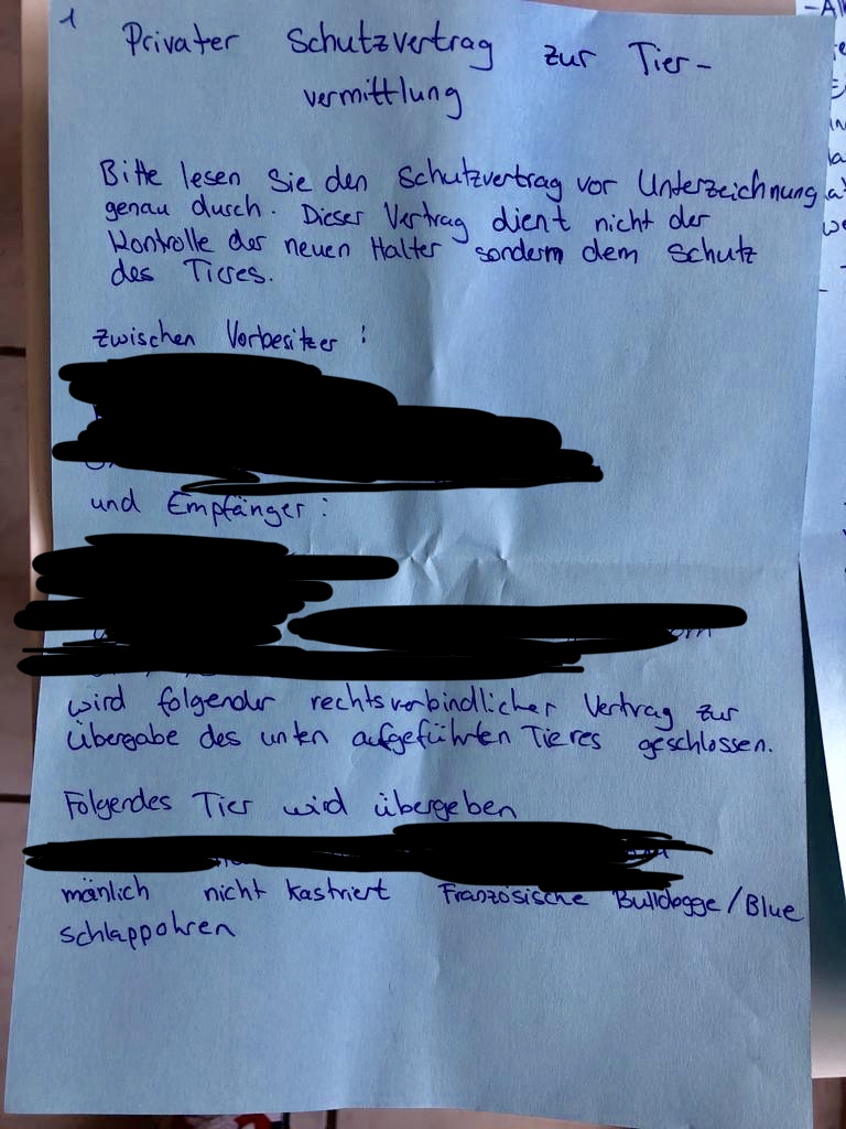 wie sicher ist ein tier schutzvertrag recht schutzgebuhr