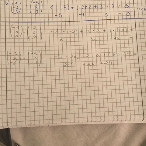 Mein Versuch  - (Schule, Mathematik, Vektoren)