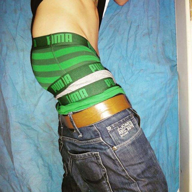 Wie sieht ein perfektes Sagging aus? (Boxershorts)