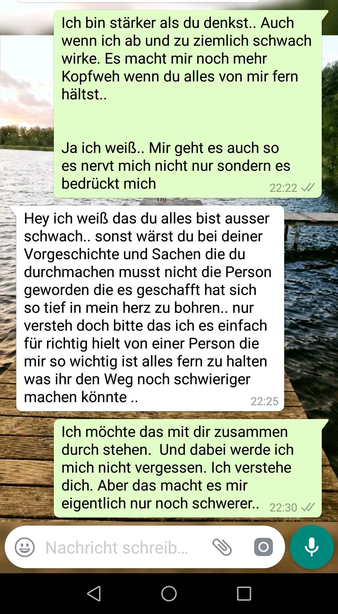 Ich bin dir nicht mehr wichtig