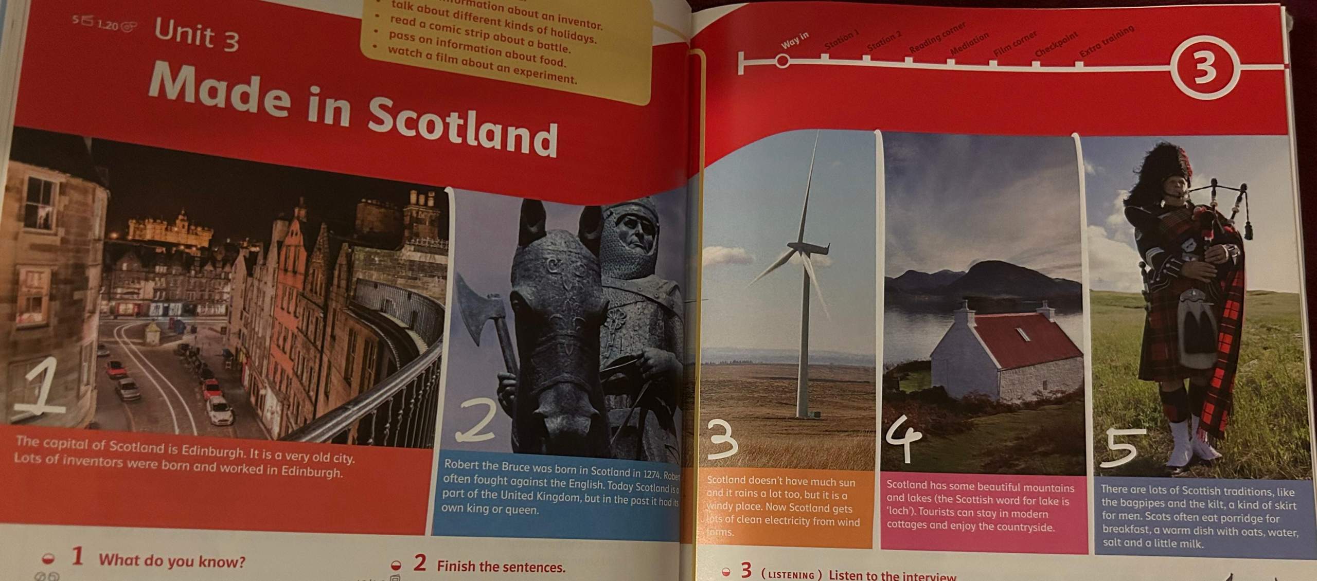 wie soll ich diese bilder auf englisch beschreiben? (Grammatik, Übersetzung, EnglischDeutsch)