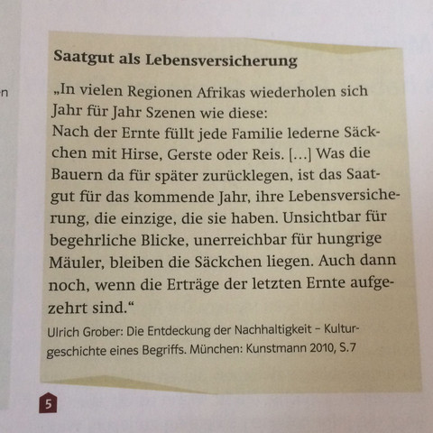 Wie Soll Ich Diesen Text Beurteilen Schule Erdkunde Hunger