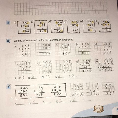 Aufgabe 4 - (Mathe, luecken)