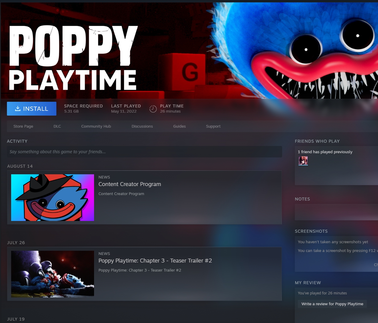wie spielt man poopy playtime? (PC, Computerspiele, Minecraft)