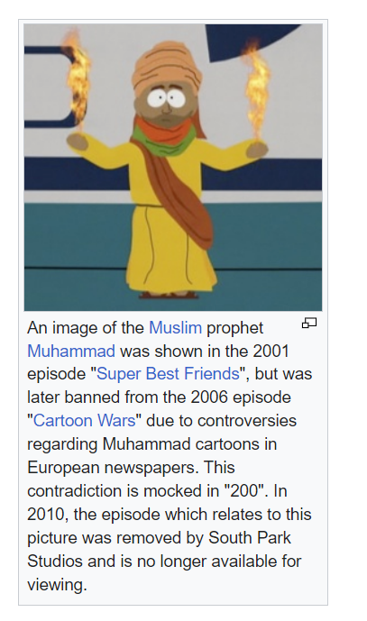 Darin Muhammad Muhammad The Prophet South Park
