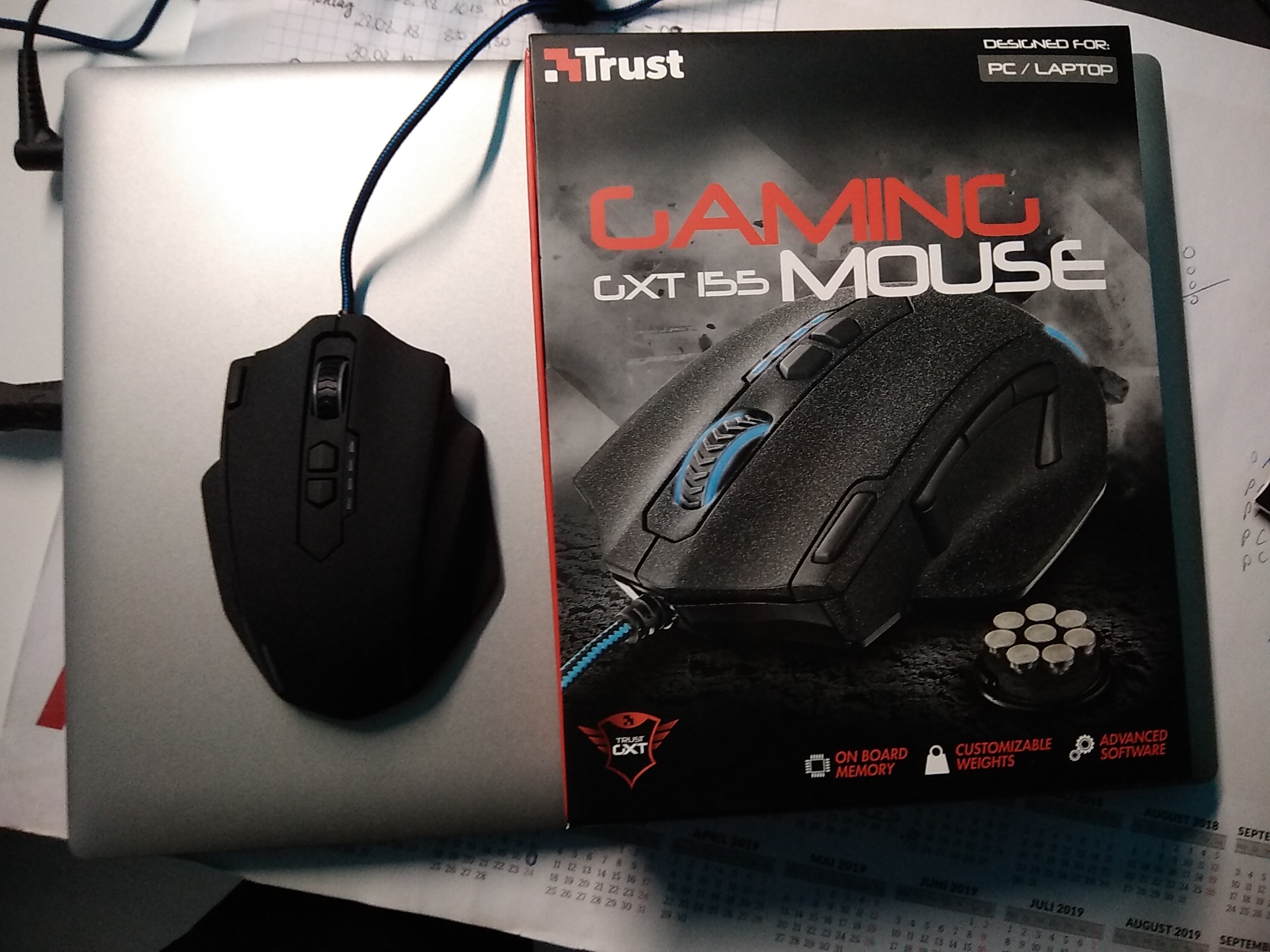 Wie Stelle Ich Bei Meiner Trust Gxt 155 Gaming Mouse Die Farbe Um Computer Technik Spiele Und Gaming