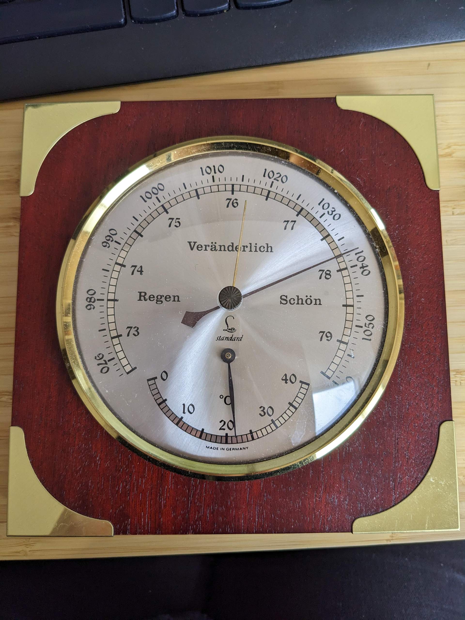 Wie stelle ich mein Barometer richtig ein? (Wettervorhersage)