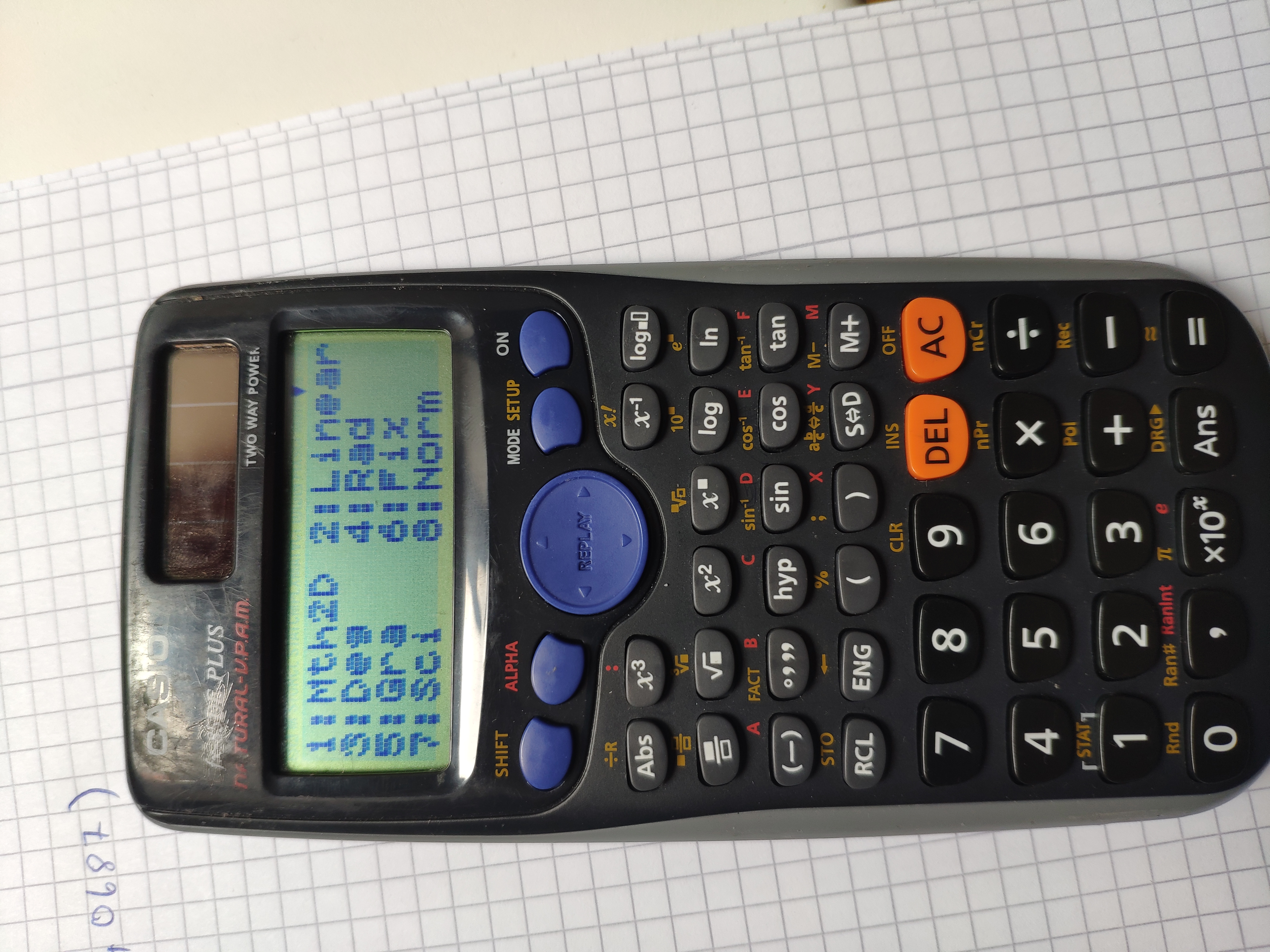 Wie stelle ich meinen Taschenrechner richtig ein (fx-85DE PLUS ...