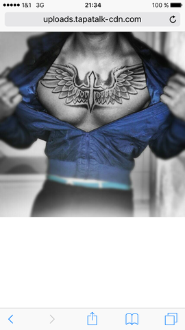Das Tattoo soll diese Größe und Detail Genauigkeit haben. - (Kosten, Tattoo, Design)